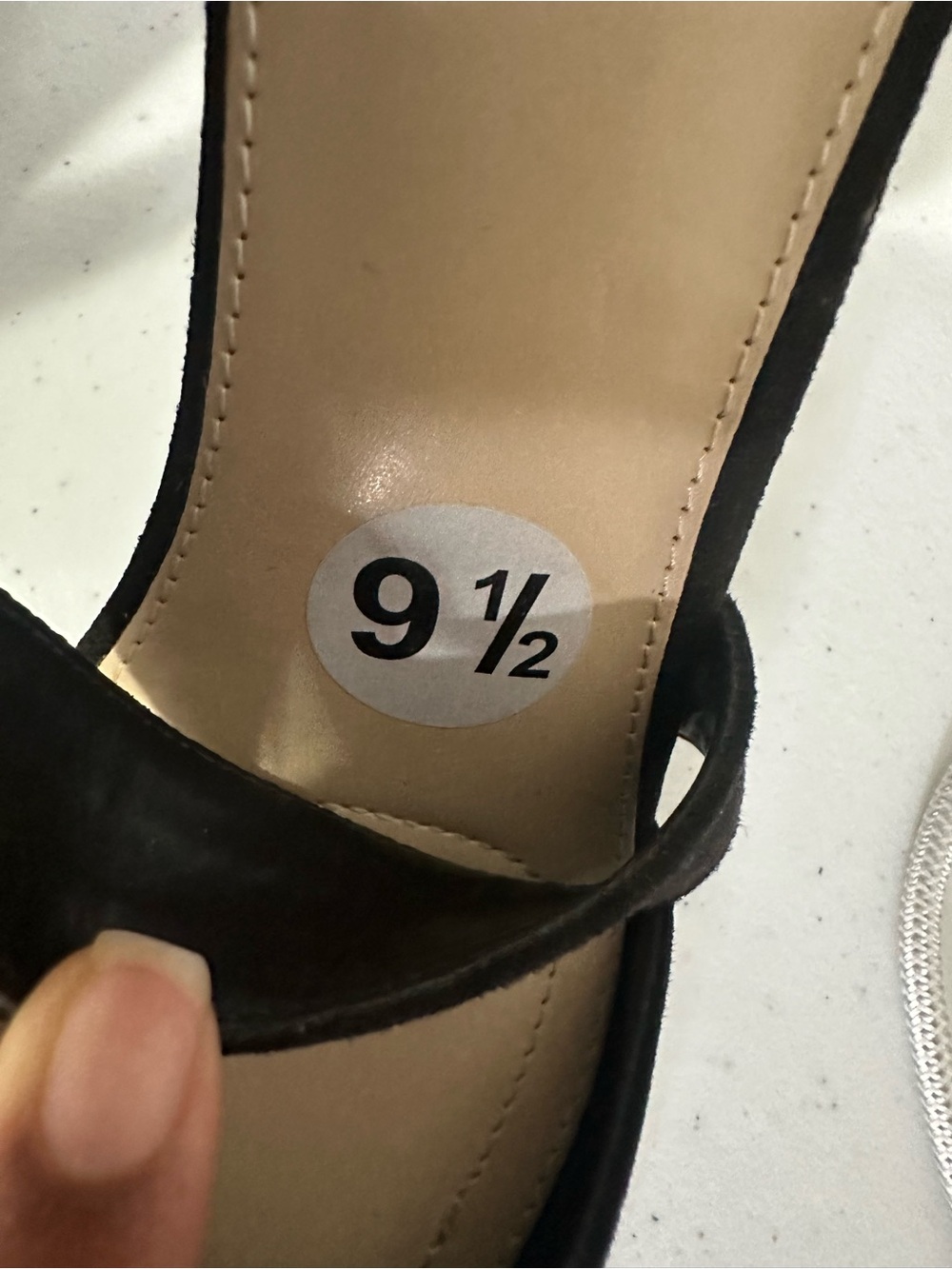 Jones New York Black Pointed D'Orsay Flats - Picture 4 of 4